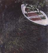 Claude Monet The Boat oil painting reproduction